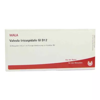 VALVULA tricuspidalis GL D 12 fiale, 10X1 ml
