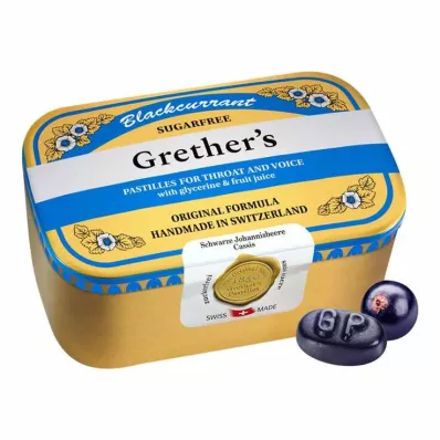 GRETHERS Ribes nero Argento zf.Past.tin, 440 g