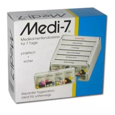 MEDI 7 medicine dos.f.7 giorni bianco, 1 pz