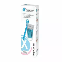 MIRADENT Set per la pulizia della lingua Tong-Clin, 1 pz