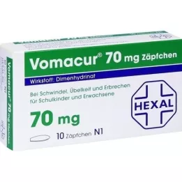 VOMACUR 70 supposte, 10 pezzi