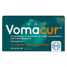 VOMACUR 70 supposte, 10 pezzi