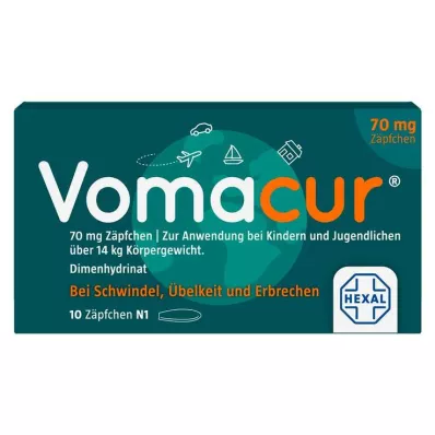 VOMACUR 70 supposte, 10 pezzi