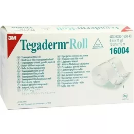 TEGADERM Rotolo 3M Plaster 10 cmx10 m 16004, 1 pz