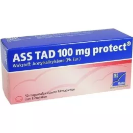 ASS TAD 100 mg proteggere compresse enteriche rivestite con film, 50 pz