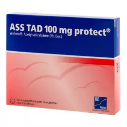 ASS TAD 100 mg proteggere compresse enteriche rivestite con film, 50 pz
