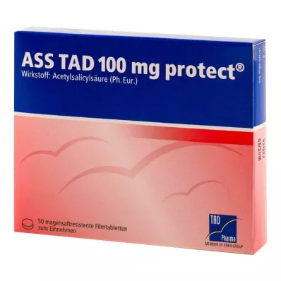 ASS TAD 100 mg proteggere compresse enteriche rivestite con film, 50 pz ASS TAD 100 mg proteggere compresse enteriche rivestite con film, 50 pz