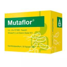 MUTAFLOR capsule rigide rivestite di enterico, 50 pz