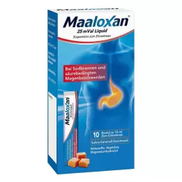 MAALOXAN 25 mVal Liquido, 10X10 ml