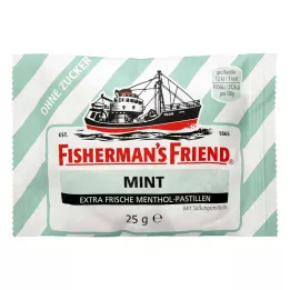 FISHERMANS FRIEND menta senza zucchero in pastiglie, 25 g