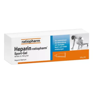 HEPARIN-RATIOPHARM Gel sportivo, 100 g HEPARIN-RATIOPHARM Gel sportivo, 100 g