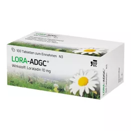 LORA ADGC Compresse, 100 pz