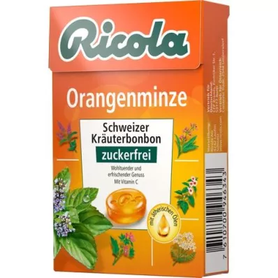 RICOLA o.Z.Box Caramelle alla menta arancione, 50 g