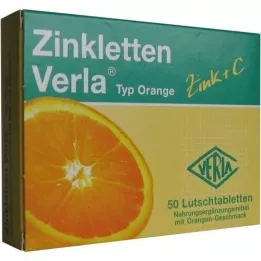 ZINKLETTEN pastiglie di arancia Verla, 50 pz