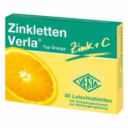 ZINKLETTEN pastiglie di arancia Verla, 50 pz