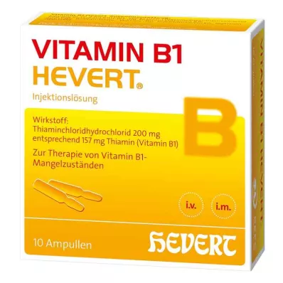 VITAMIN B1 HEVERT fiale, 10 pz