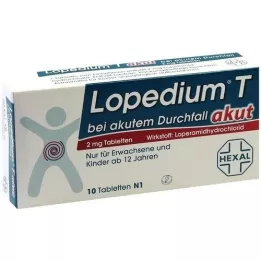LOPEDIUM T acute per diarrea acuta compresse, 10 pz
