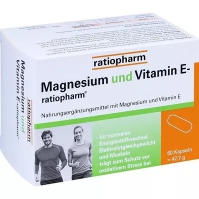 MAGNESIUM UND VITAMIN Capsule E-ratiopharm, 60 pz