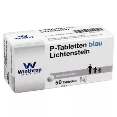 P compresse blu divisione 8 mm, 50 pz