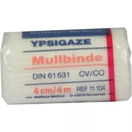 YPSIGAZE Benda di garza 4 cmx4 m, 1 pz