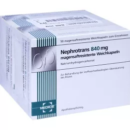 NEPHROTRANS 840 mg capsule rivestite con enterici, 100 pz