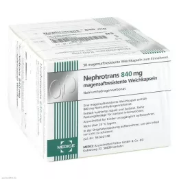 NEPHROTRANS 840 mg capsule rivestite con enterici, 100 pz