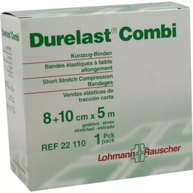 DURELAST Benda Combi 8 cmx5 m+10 cmx5 m, 2 pz