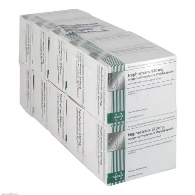 NEPHROTRANS 840 mg capsule rivestite con enterici, 500 pz NEPHROTRANS 840 mg capsule rivestite con enterici, 500 pz