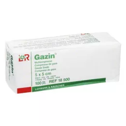 GAZIN Garza comp.5x5 cm non sterile 8x Op, 100 pz