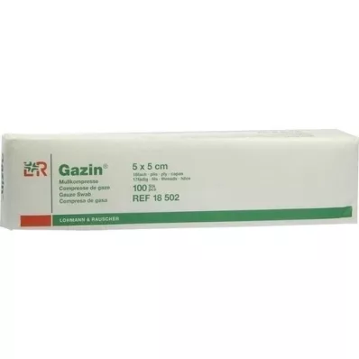 GAZIN Garza comp.5x5 cm non sterile 16x Op, 100 pz