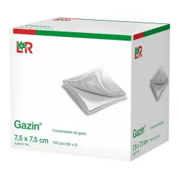 GAZIN Garza comp.7,5x7,5 cm non sterile 8x Op, 100 pz