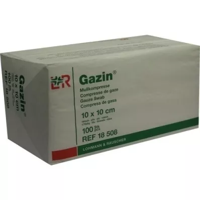 GAZIN Garza comp.10x10 cm non sterile 16x op, 100 pz