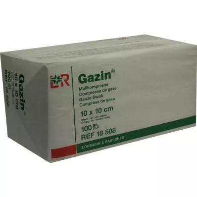 GAZIN Garza comp.10x10 cm non sterile 16x op, 100 pz
