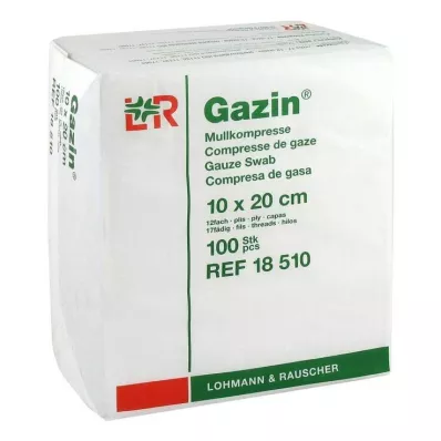 GAZIN Garza comp.10x20 cm non sterile 12x op, 100 pz