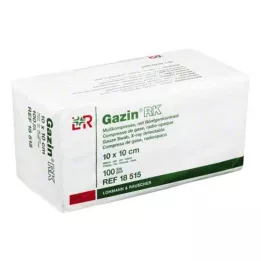 GAZIN Garza comp.10x10 cm non sterile 16x RK, 100 pz