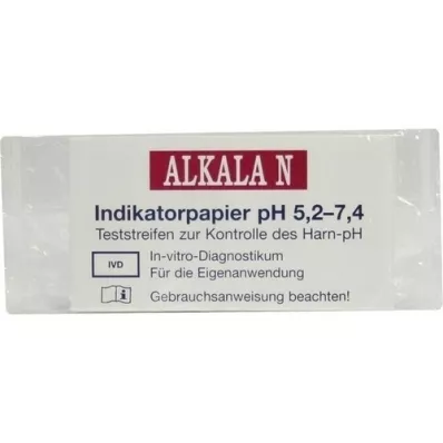 ALKALA N Carta indicatrice di pH, 1 pz