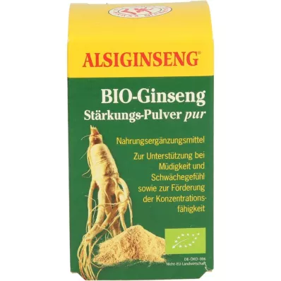 ALSIGINSENG Polvere tonica pura, 30 g