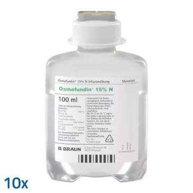 Osmofundin 15% N Ecoflac Pl. soluzione per infusione, 10X100 ml Osmofundin 15% N Ecoflac Pl. soluzione per infusione, 10X100 ml