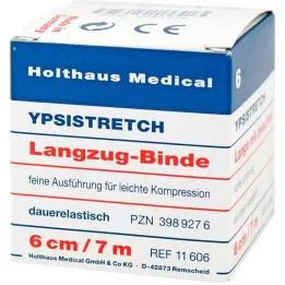 LANGZUGBINDE telo Ypsistretch fine 6 cmx7 m, 1 pz