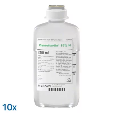 Osmofundin 15% N Ecoflac Pl. soluzione per infusione, 10X250 ml