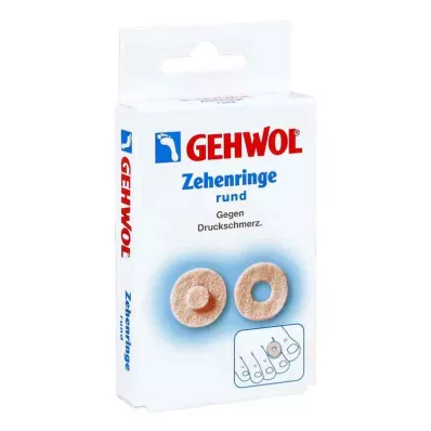 Anelli per dita Gehwol rotondi (9 pezzi)