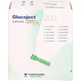 GLUCOJECT Lancette PLUS 33 G, 200 pz