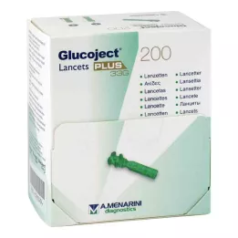 GLUCOJECT Lancette PLUS 33 G, 200 pz