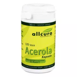 ACEROLA KAPSELN vitamina C naturale, 120 pezzi