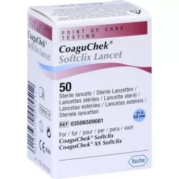 COAGUCHEK Lancetta Softclix, 50 pz