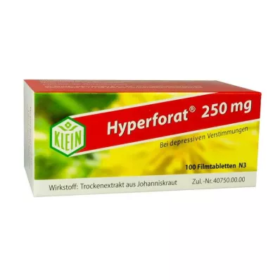 Hyperforate 250 mg compresse rivestite con film, 100 pz Hyperforate 250 mg compresse rivestite con film, 100 pz