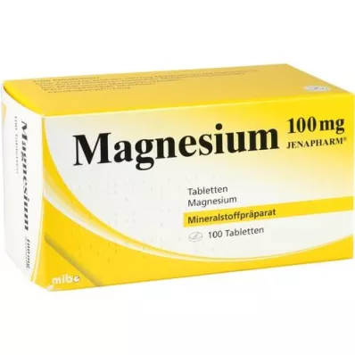 MAGNESIUM 100 mg compresse Jenapharm, 100 pz