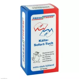 PRESSOTHERM Salvietta istantanea fredda, 10 pezzi