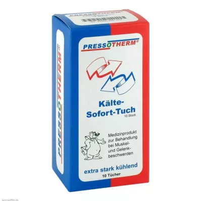 Panni istantanei a freddo Pressotherm, 10 pz