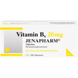 VITAMIN B6 20 mg compresse Jenapharm, 100 pz